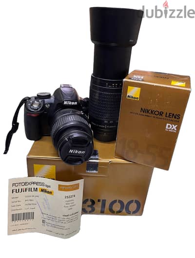 كاميرا Nikon استعمال نظيف جدا