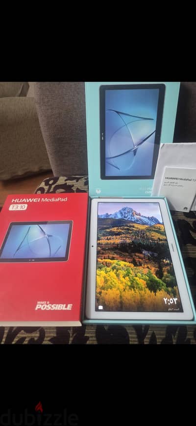 تاب هواوي Huawei MediaPad T3 10 بحاله الزيرو كانه لم يستعمل