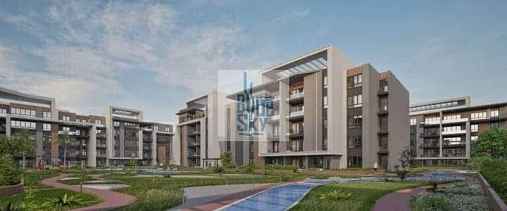 For sale via a 10-year installment plan: a fully finished, 3-bedroom apartment with a minimal down payment, situated in a prime location in 6th of Oct