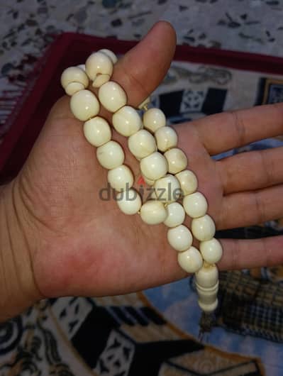 سبحة عاج فيل انتيك