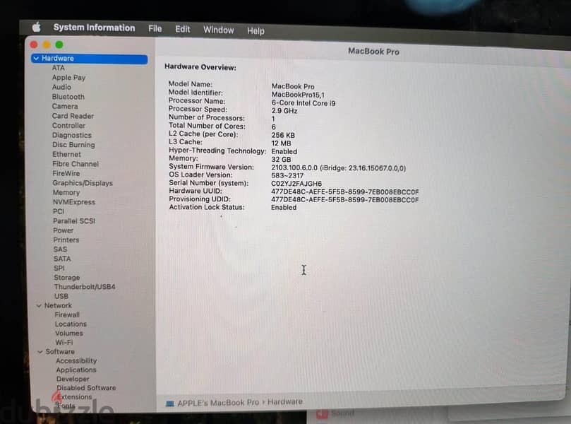 MacBook pro 2018 new 3