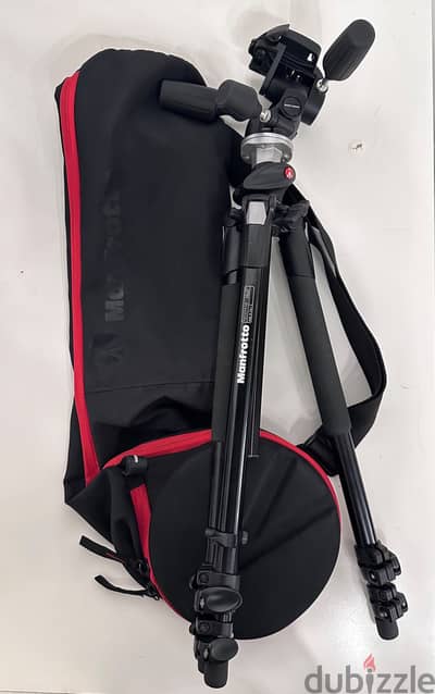 Original MANFROTTO Carry Case & 190xPROB TRIPOD