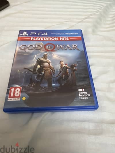 God of war Ps4 حالة ممتازة