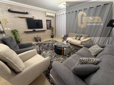 Fully furnished apartments for rent in Madinaty B8 near services and on a wide garden in a prime location in one of most prestigious areas