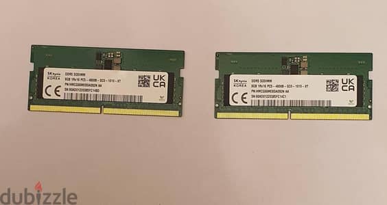 SK Hynix 8GB DDR5 Laptop RAM (SO-DIMM) 4800MHz - PC5-4800B