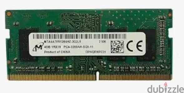 Laptop ram 4GB 3200MHz