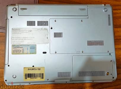 Sony VAIO Laptop للبيع – Core 2 Duo – حالة جيدة – يحتاج شاحن وبطارية