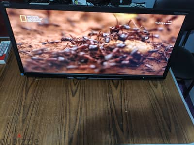 شاشة nec 29 inch عريضة تنفع كمبيوتر او تلفزيون بحاله محتىمه