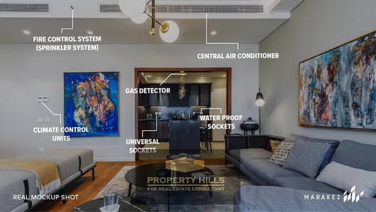 Apartment ready for immediate residence next to Mall of Arabia directly at AEON TOWERS in Zayed from BY MARAKEZ