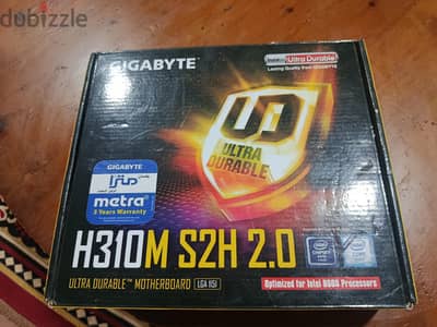 ماذربورد gigabyte H310+بروسيسو Intel core i5 جيل 9 +رام 8gb