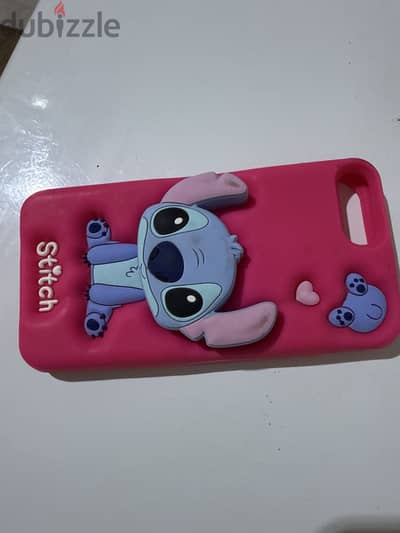 Cover iPhone 7 Plus stitch silicon