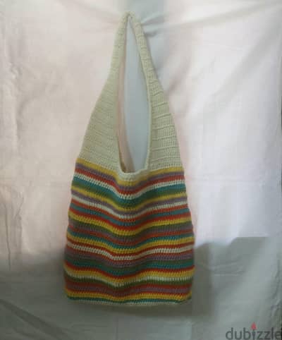 crochet tote bag