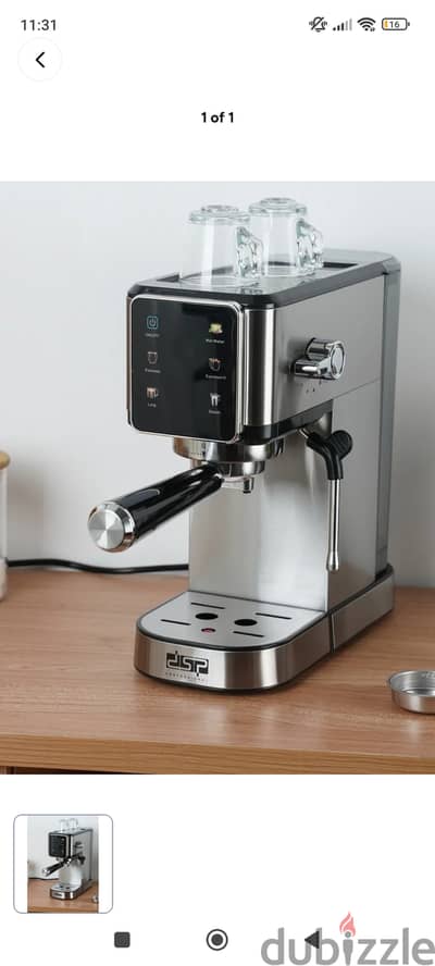 Espresso machine. Dsp 1350 w KA3115
