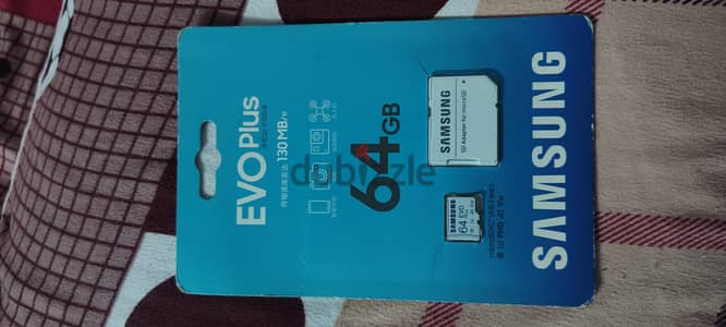 Samsung EVO Plus 64GB MicroSD 130mb/s