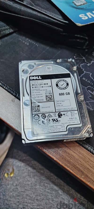 هارد Dell SAS 600GB