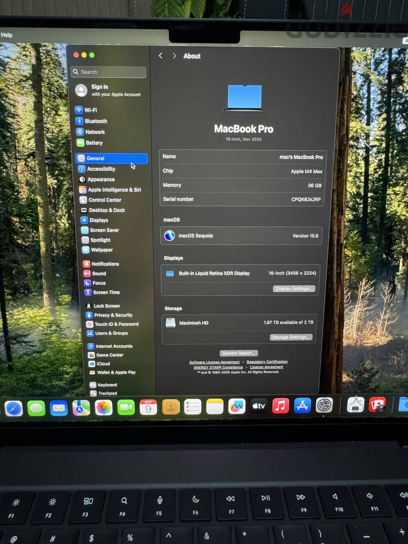 MacBook Pro M4 MAX 16 inch 2 Tera 6