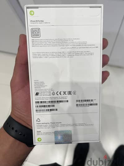 Iphone 18 pro max 1 tera burgundy new(01050685665)