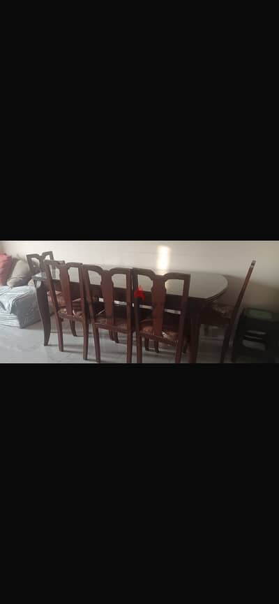 سفره كبيره و بوفيه و مرايا