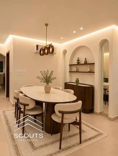 Last unit for sale in Taj City New Cairo 135 sqm 3 bedrooms 3-side views Prime final phase Minutes from the airport Heliopolis & Nasr City