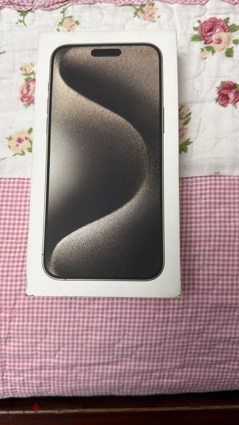 I phone 15 pro max  256G 2