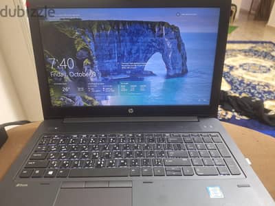 لاب توب HP G3 ورك ستيشن حاله زيرو استخدام خفيف جدااا