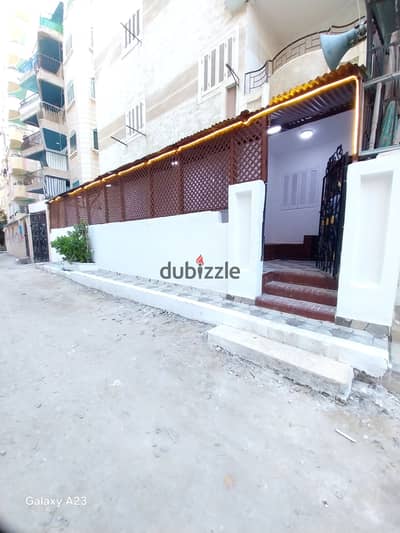 Ground floor apartment with a private entrance for sale in Al-Ajmi, Al-Nakhil beach next to services