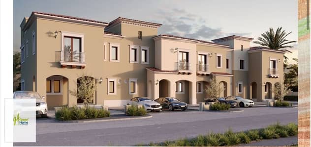 low down payment Town house middle For sale in City Gate - Qatari Diar New Cairo open view