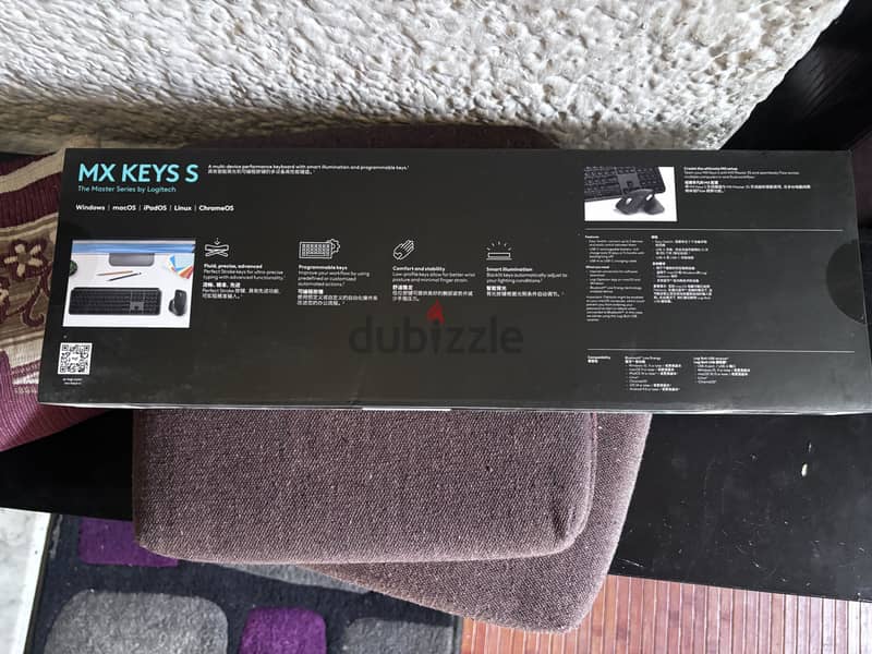 New  Logitech MX Keys S Wireless Keyboard 1