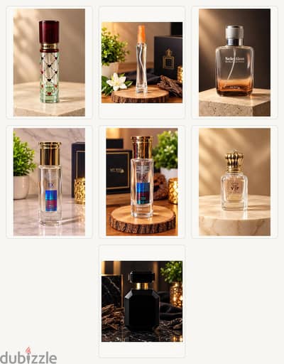 فوارغ زجاجات عطور مميزة للبيع