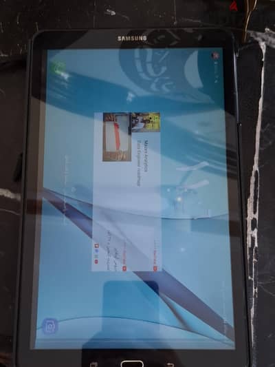 تابلت سامسونج Galaxy Tab A 2016 (SM-T585) للبيع كقطع غيار (يحتاج شاشة)