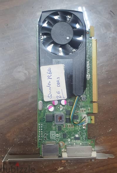 كارت شاشه نفيديا كوادرو 2 جيجا K 620  استعمال خارج