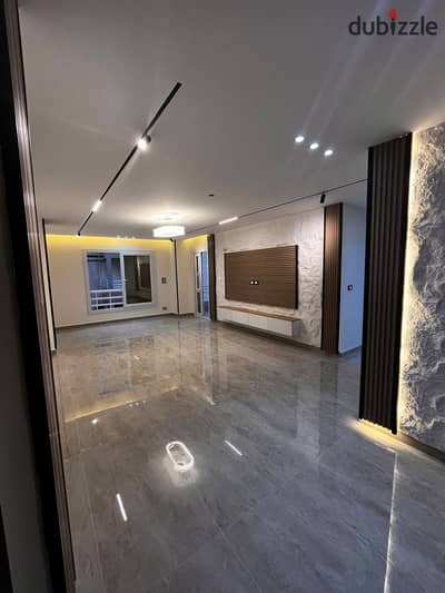 For sale in the most distinguished phases of Madinaty, 124 square meters, the smart model, 3 rooms and 2 bathrooms, ultra-super lux finishing