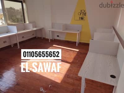 خلية عمل حائطية،مكاتب موظفين،وحدات كول سنتر، work station،،ورك ستيشن