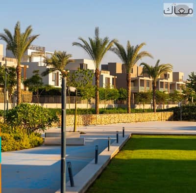 شقه غرفتين متشطبه بالكامل فيو مفتوح علي اللاند سكيب في كمباوند سوديك