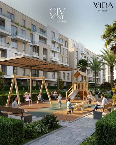 دوبلكس 274م + جاردن خاصة 81م للبيع في CIV WEST الشيخ زايد 4 غرف وتقسيط حتى 10 سنوات