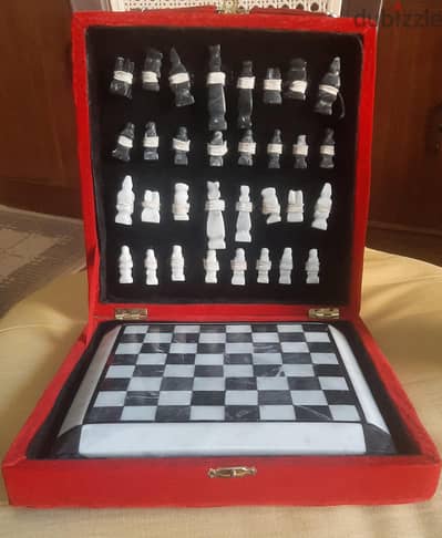 Marble chess شطرنج رخام