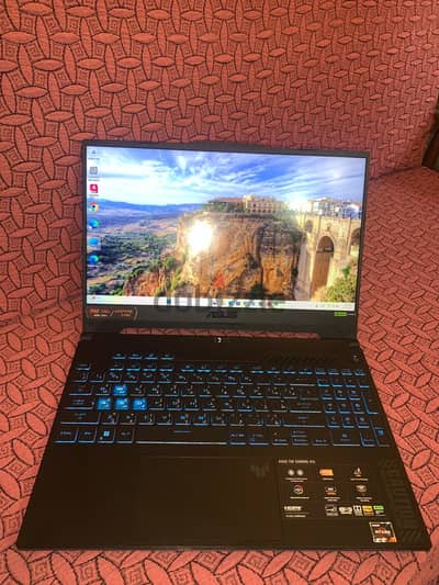 ASUS TUF Gaming A15 – Ryzen 7 + RTX 4050 | وارد الإمارات 