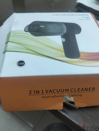 مكنسة سياره اتنين في واحد 2 in 1 vacuum cleaner