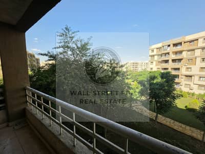 apartment 133m for rent in B6 prime location near food court and south park garden view in madinaty