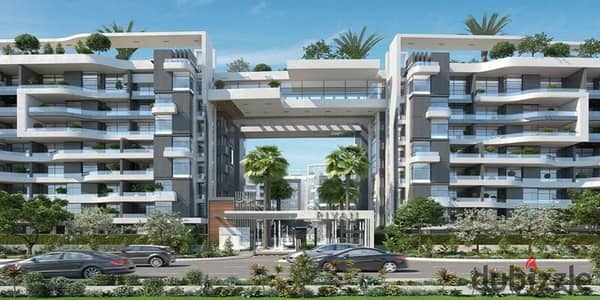 Super Lux finishing with air conditioning and installments over 7 years with a 10% down payment, a great apartment in Rivan, the administrative capital, for sale in installments.