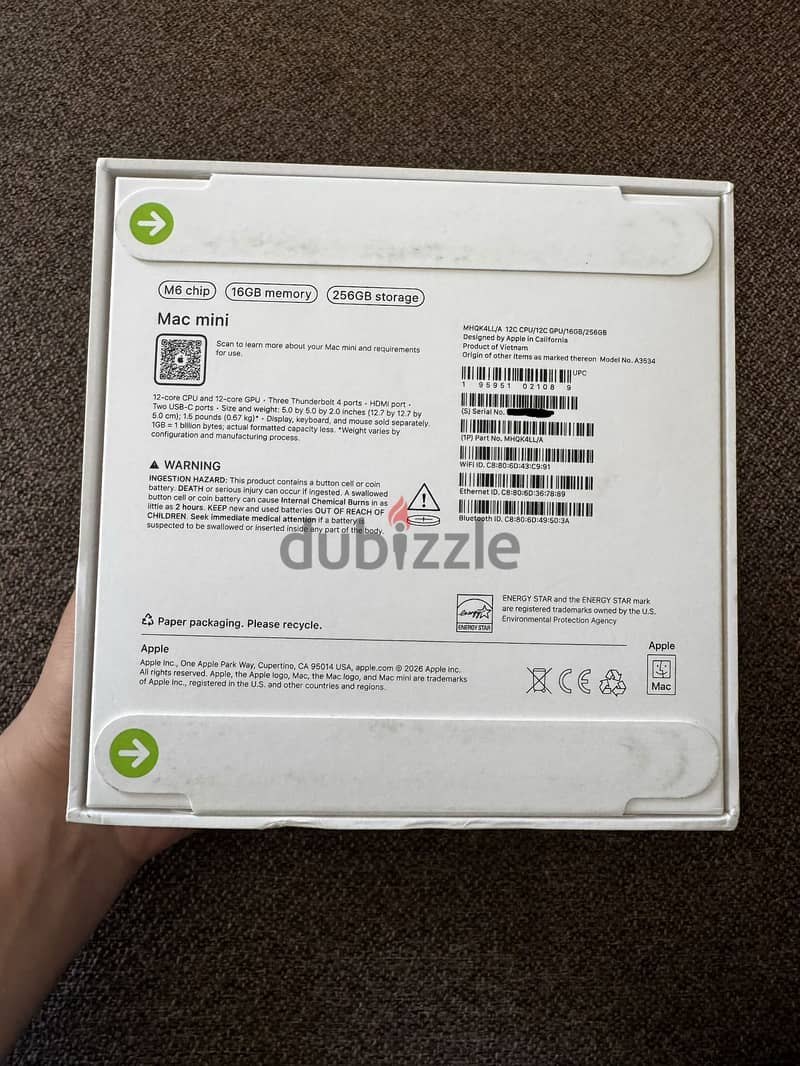 Apple Mac Mini M6 (Sealed) 2