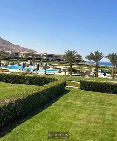 شاليه ارضي بجاردن كامل التشطب دبل فيو على البحر وحمام السباحه للبيع فى قريه لافيستا السخنه بجوار تلال السخنه بالتقسيط Lavista Ainsokhna