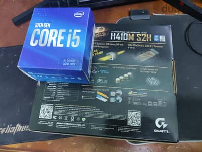 intel i5-10400 + Gigabyte H410 S2H