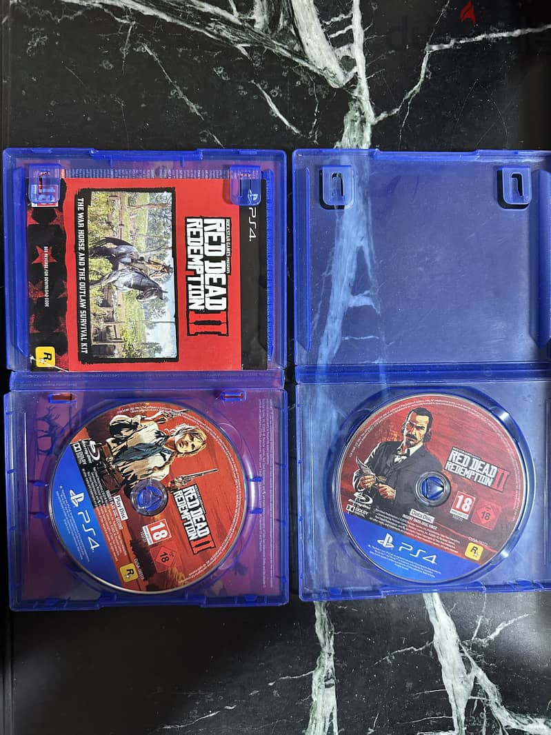 Gta 5, red dead redemption 2, mw2 3