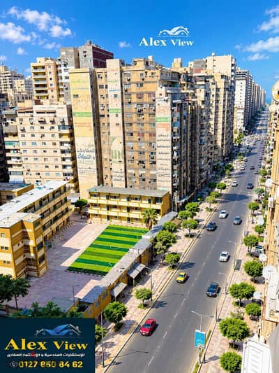 للبيع شقه مرخصه في العصافره بحري علي شارع جمال عبد الناصر الرئيسي