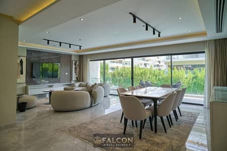 ready to move apartment for sale with prime view at sodic villette and High end finished Fifth Settlement located next to Waterway and Katameya Dunes