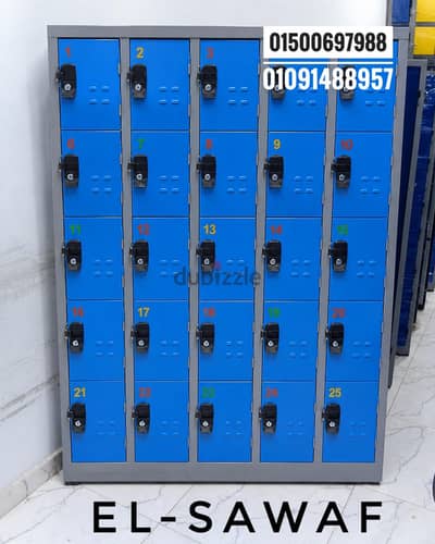 لوكر صاج-دولاب معدن-وحدات تخزين-لوكر چيم ونوادي رياضه ومستشفيات-locker