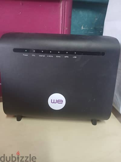 راوتر we وي الجديد ببيعه بحالته عشان بشتري هوائي Router