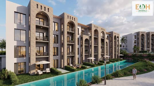 Own a ground-floor unit with a private garden and pool