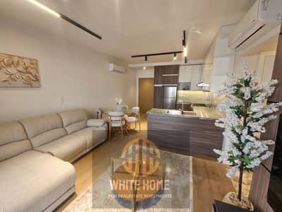 Apartment ultra modern finishing, fully furnished for rent in Mivida Compound New Cairo near to garden & pool close to boulevard & restaurants & shops